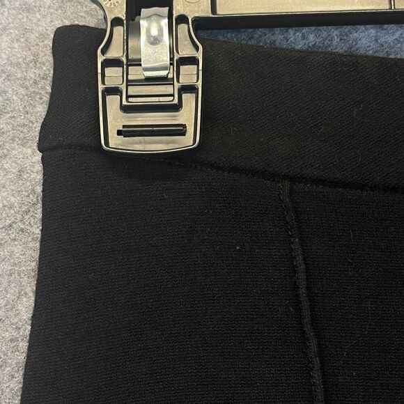 ROSETTA GETTY Bike Shorts Women's Small Black Pull On Stretch Mid-Rise Slim Fit - Picture 5 of 11